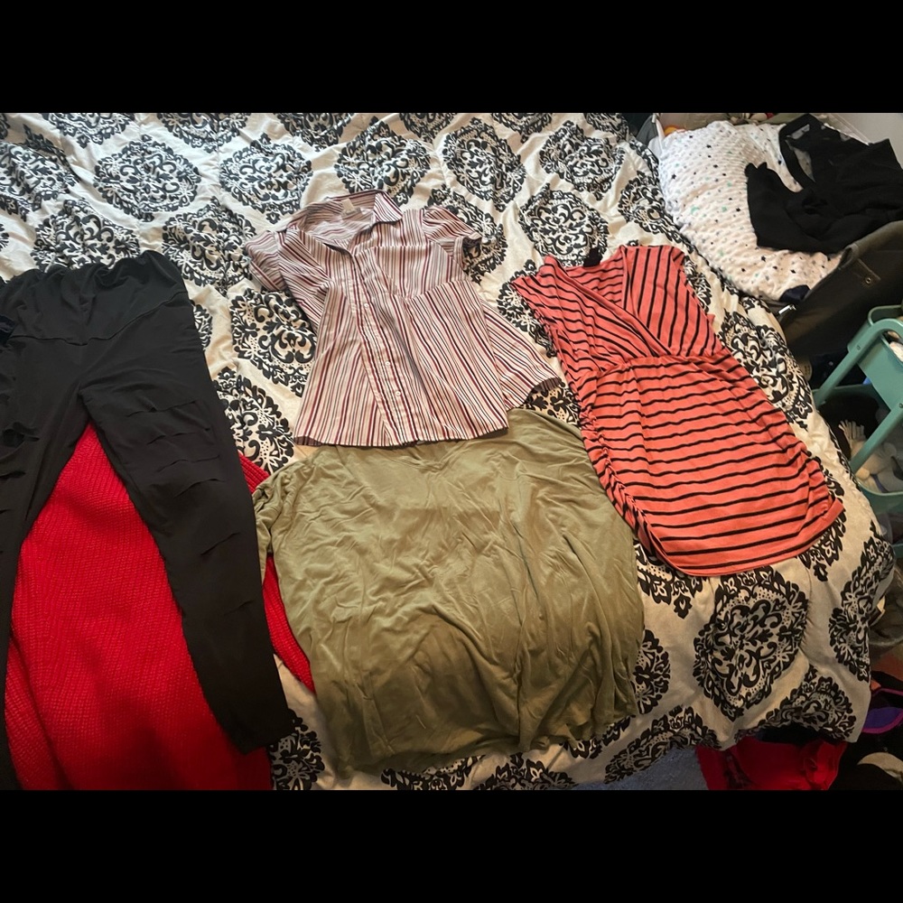 Woman’s maternity clothes